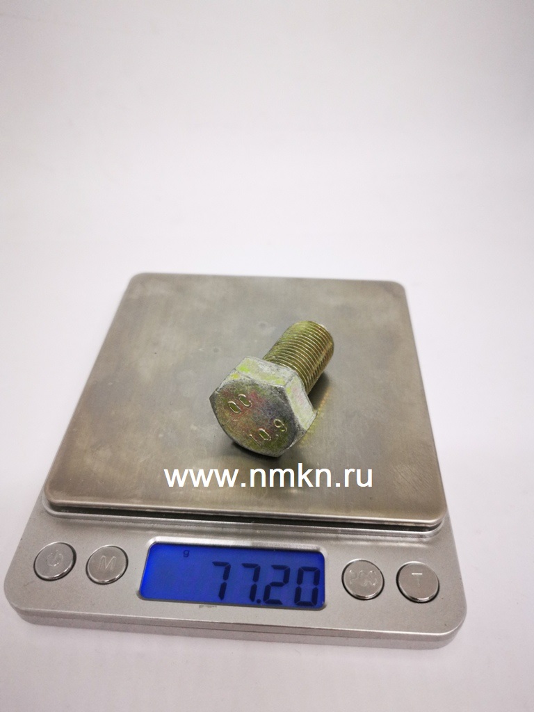 болт м16*1,5*30 оц гост 7798 кл.пр.10.9 16х30 в интернет-магазине НМК